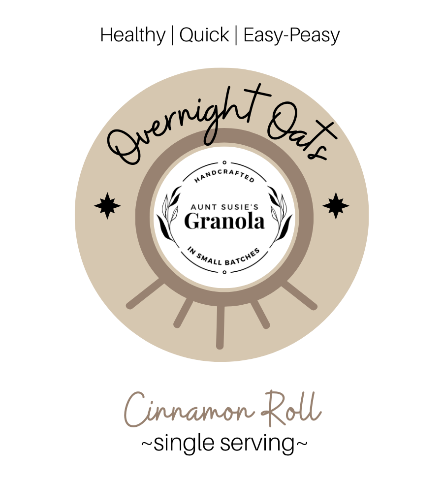 Overnight Oats | Cinnamon Roll | Single Serving