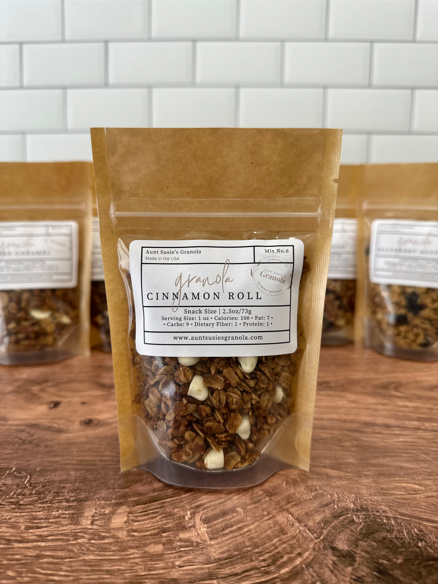 Granola Snack Bags | 2.5oz | Buy 5 or More, Save 15%