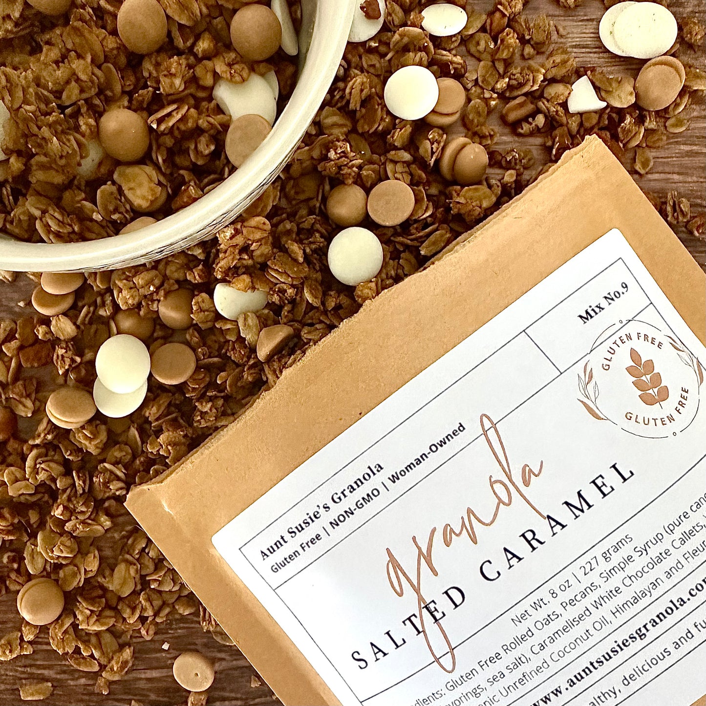 Salted Caramel Granola