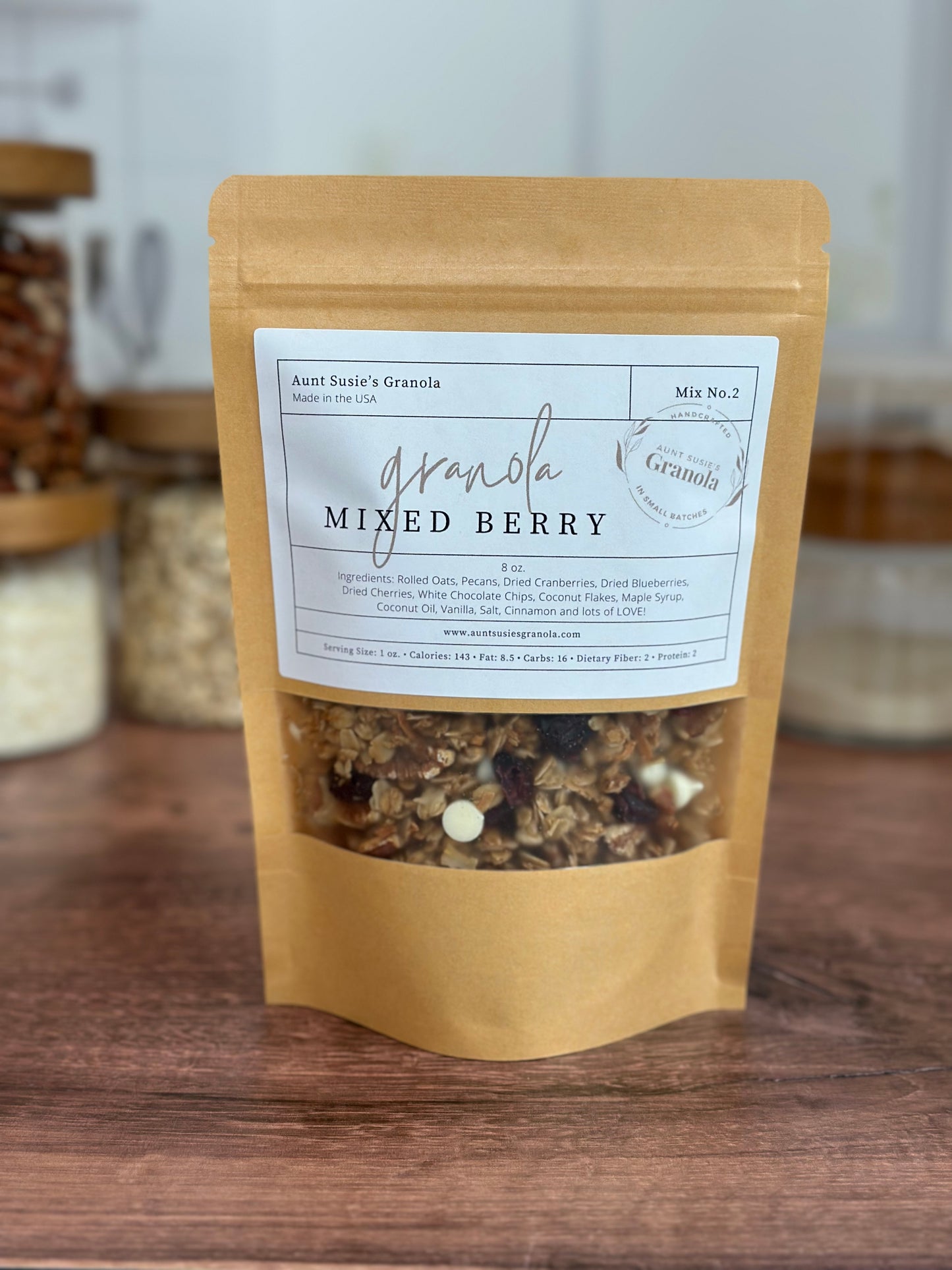 1 Pound Granola Subscription Box (shipping added at checkout)