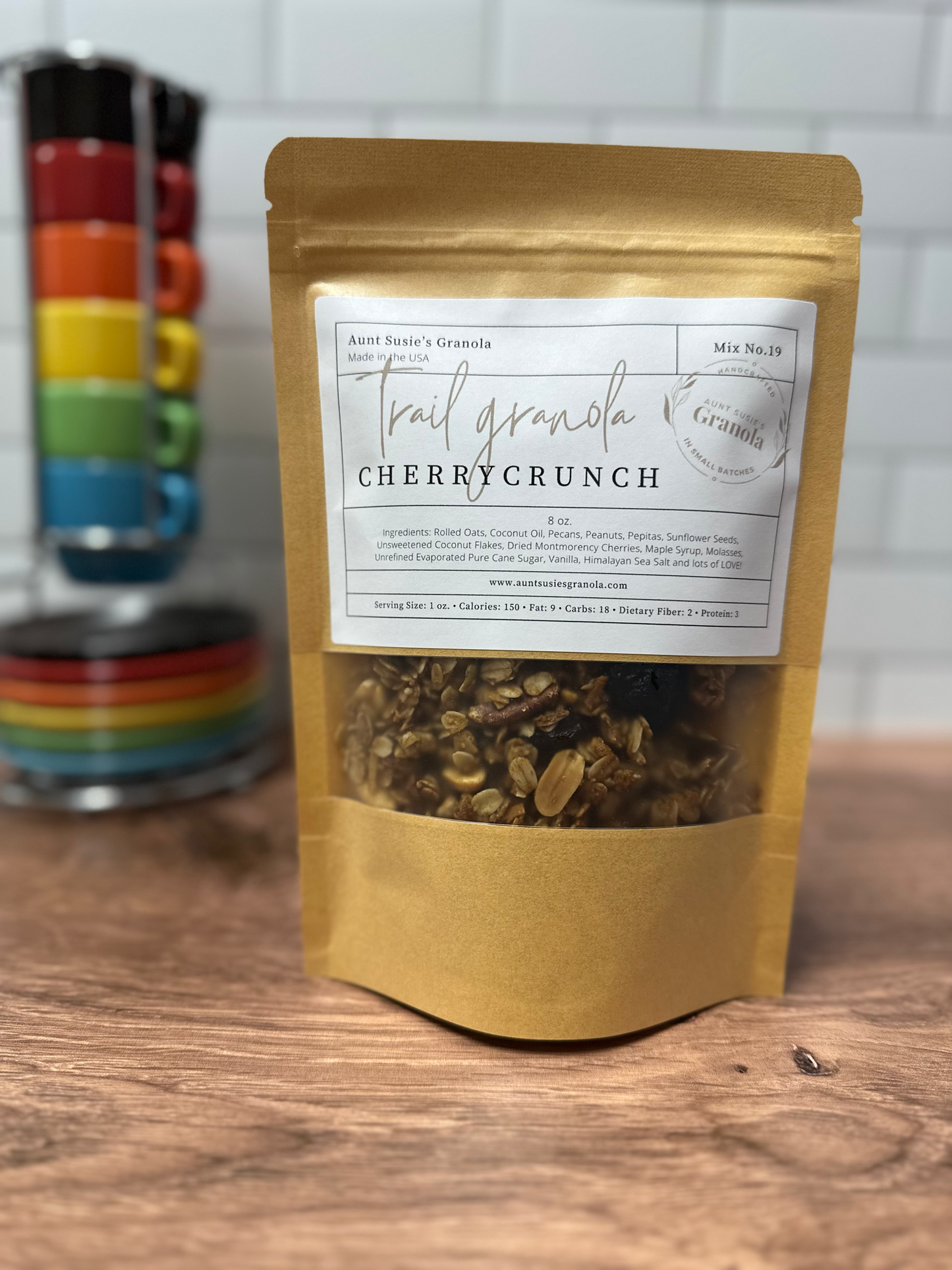 Cherry Crunch Trail Granola