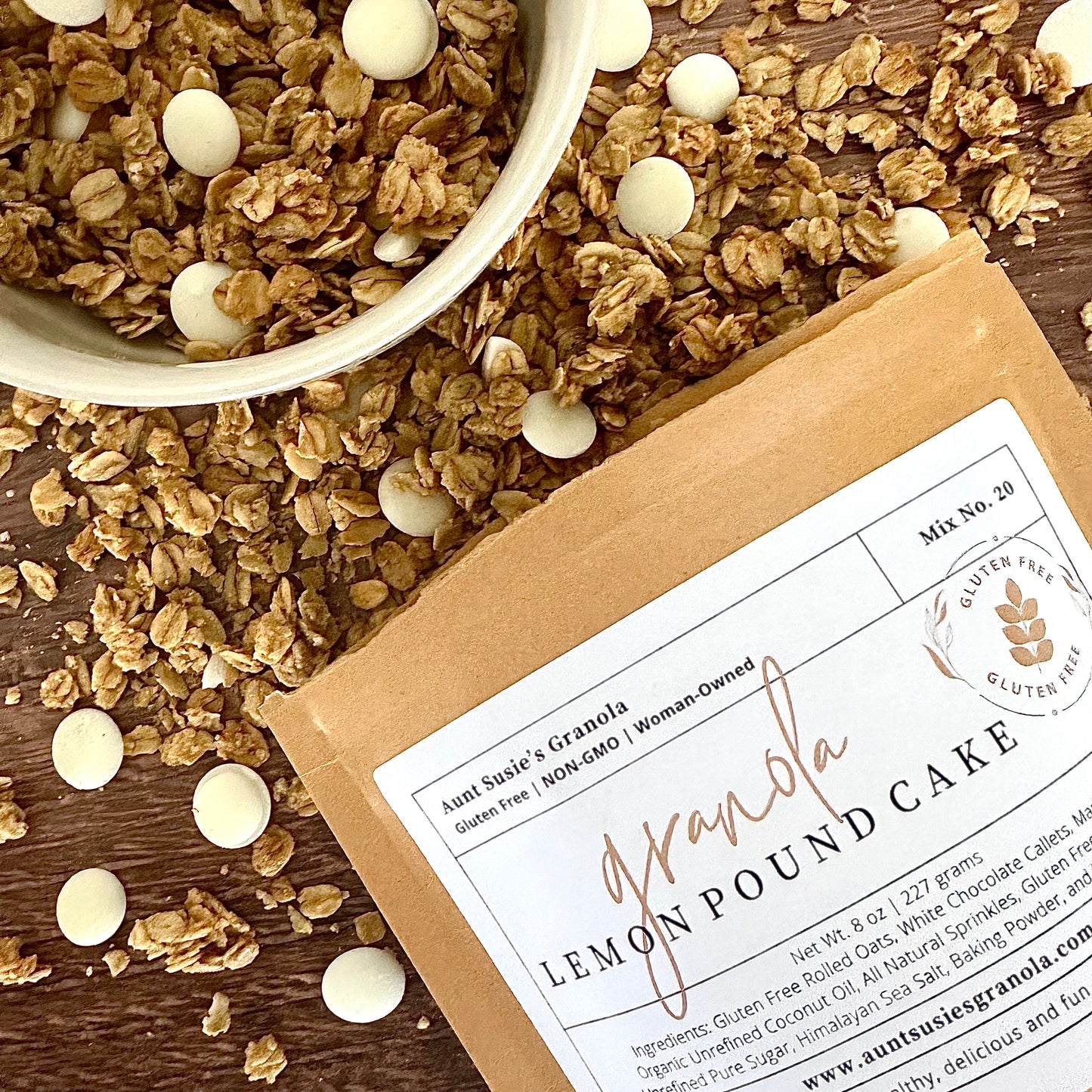 Lemon Pound Cake Granola