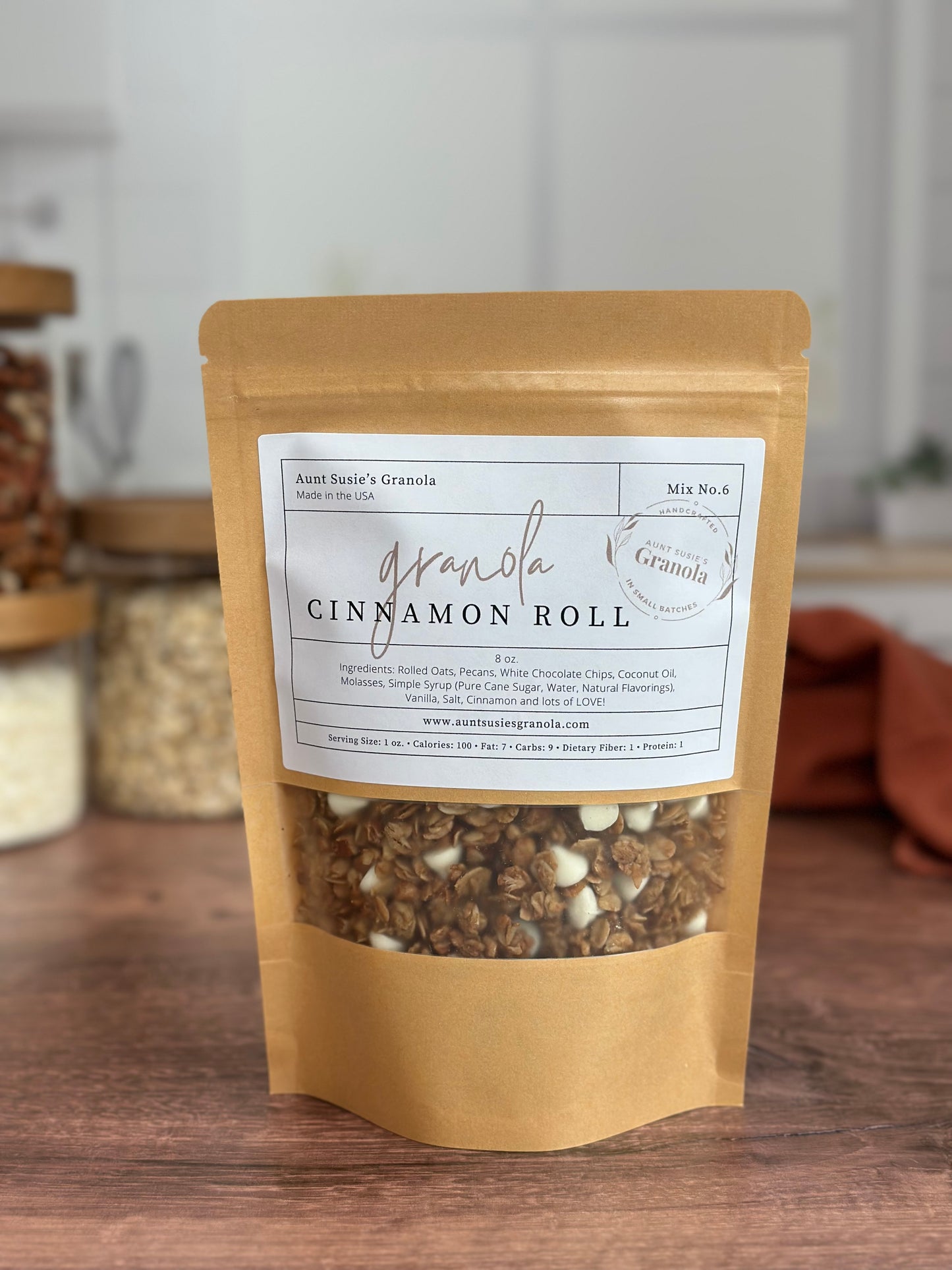 Cinnamon Roll Granola