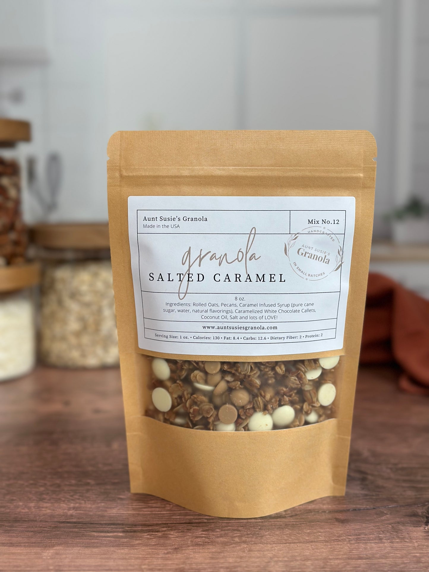 Salted Caramel Granola